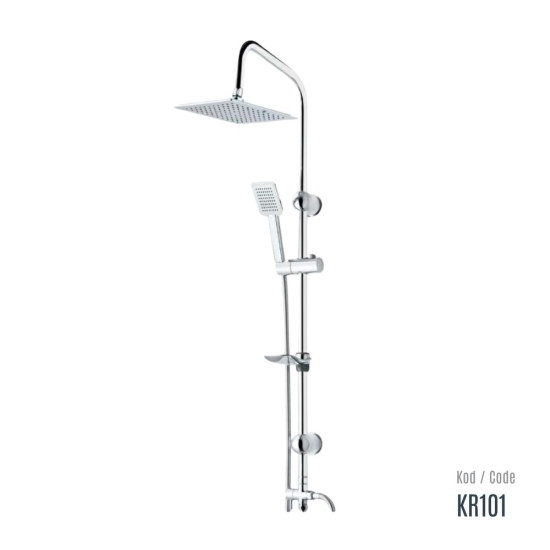 Krom Robot Duş Seti